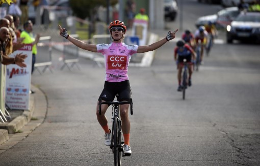 Drie op een rij voor Marianne in de Tour de l’Ardèche