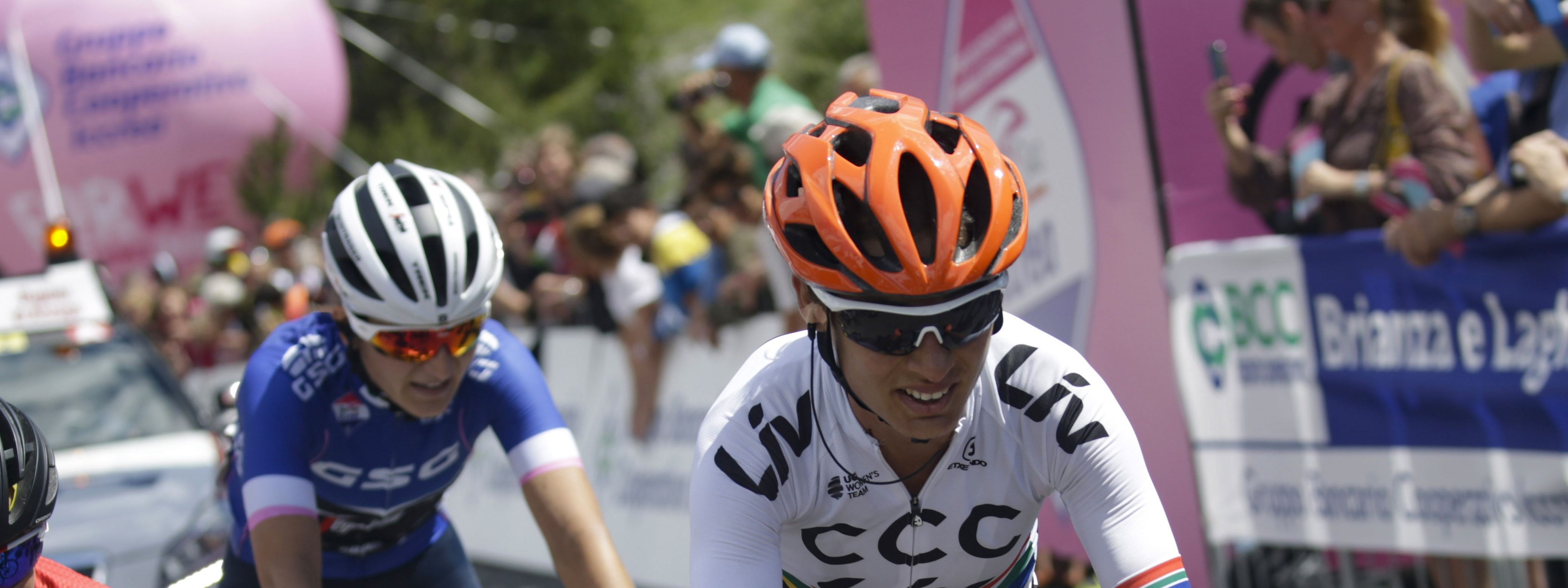 Ashleigh moves up to third place in general classification 