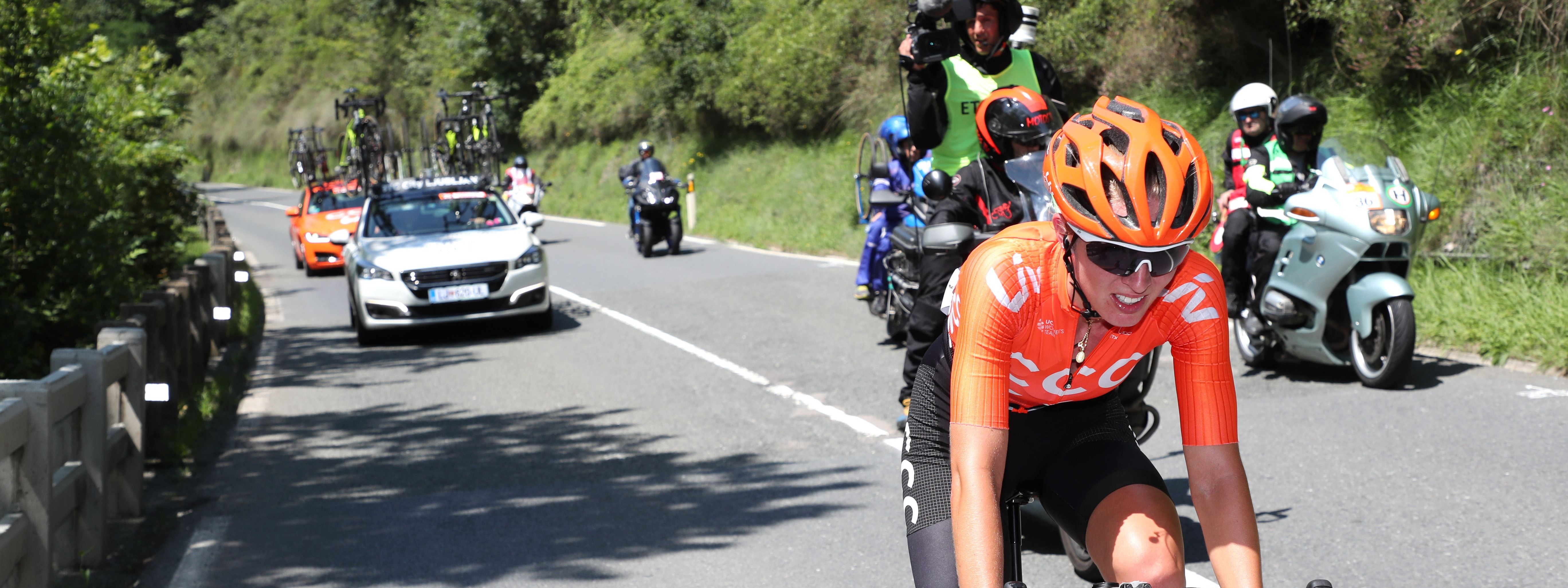 Bad luck for CCC-Liv in the GP de Plouay