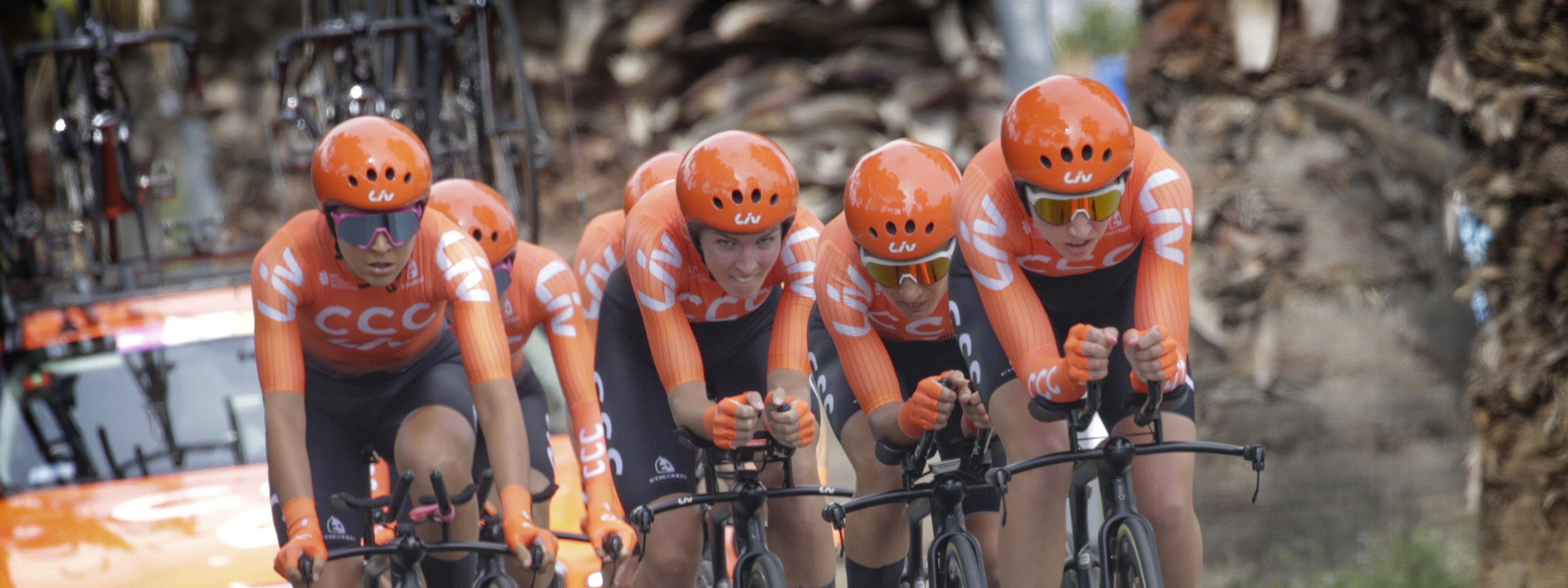 CCC-Liv opens Giro Rosa with seventh fastest time in the team time trial