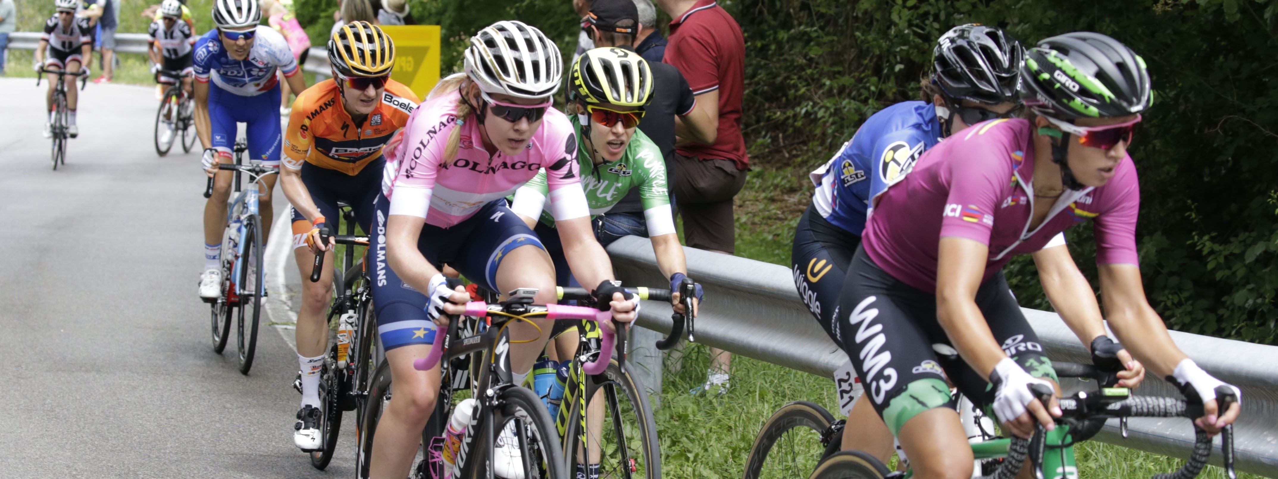 WM3 bewaart rust in derde etappe Giro Rosa